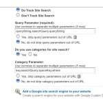 Settings - Site Search