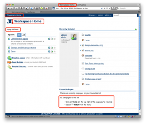 Confluence Dashboard Confluence Dashboard