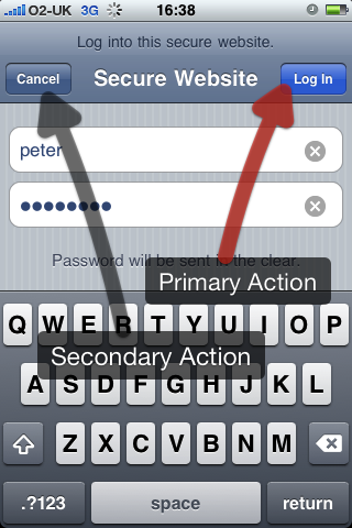 Safari Basic Authentication dialog Safari Basic Authentication dialog