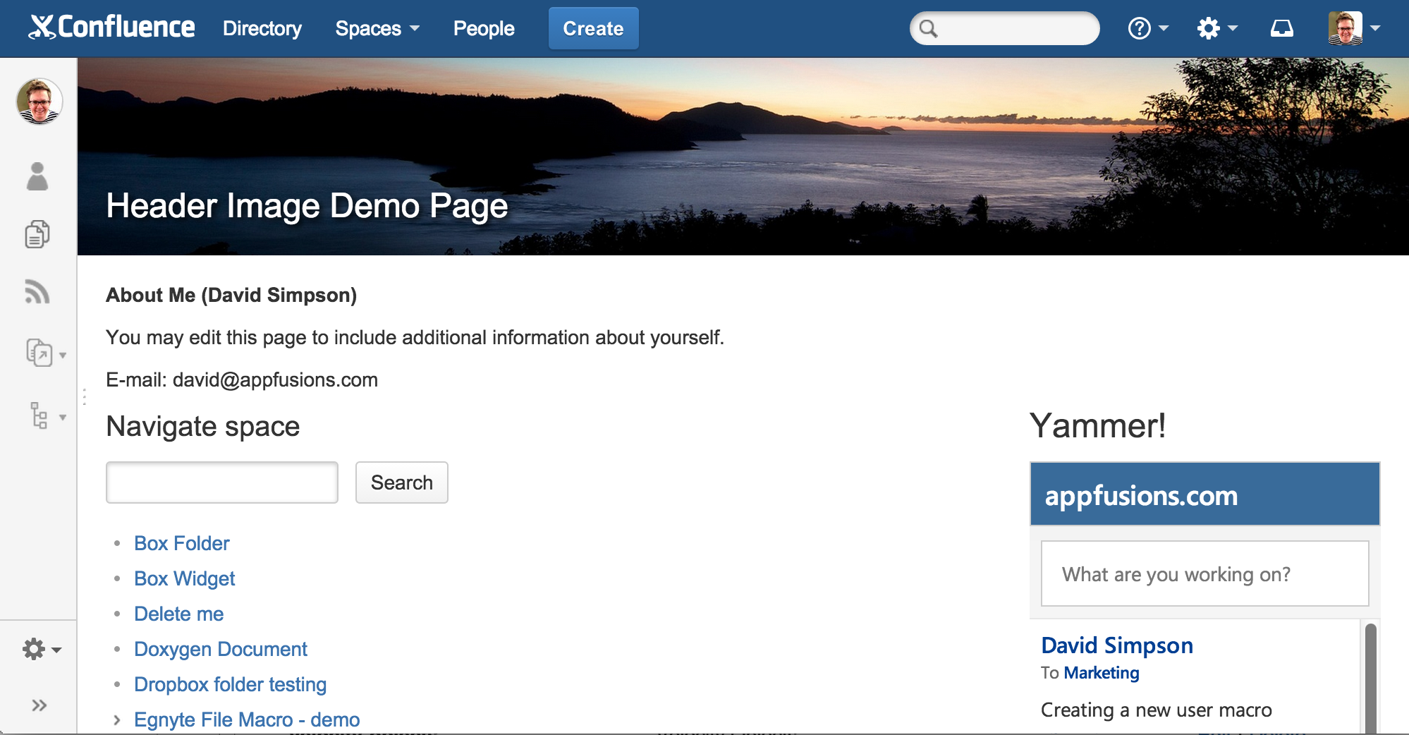 Customising Atlassian Confluence With Header Photos